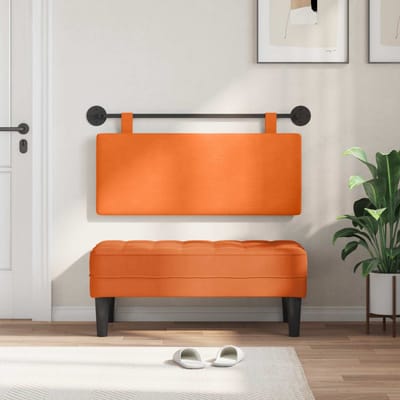 vidaXL - Hangend - hoofdbord - Corduroy - stof