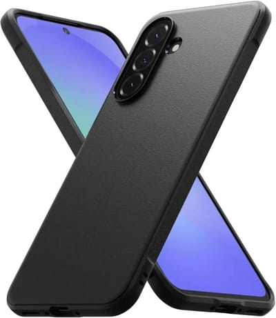 Ringke Onyx | Hoesje Geschikt voor Samsung Galaxy A56 / A36 | Back Cover Flexibel TPU | Militaire Standaard | Zwart