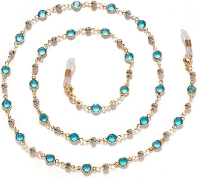 Elegante Brillenketting en Koorden voor Dames, Zonnebrilkoord, Mondkapje Ketting, Stijlvolle Accessoires voor Brillen