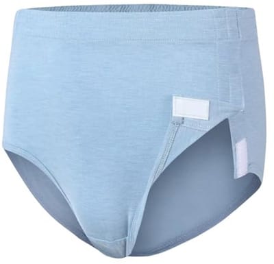 Scheurbare Onderbroek met Klittenband voor Senioren en Zorgbehoevenden - Zorgslips voor Bedlegerige en Incontinent Patiënten 3XL