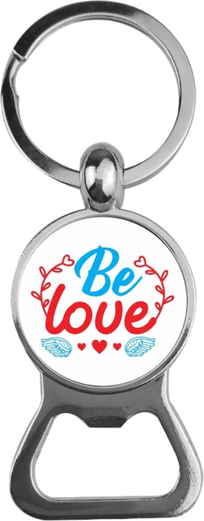 Bieropener Glas - Be Love