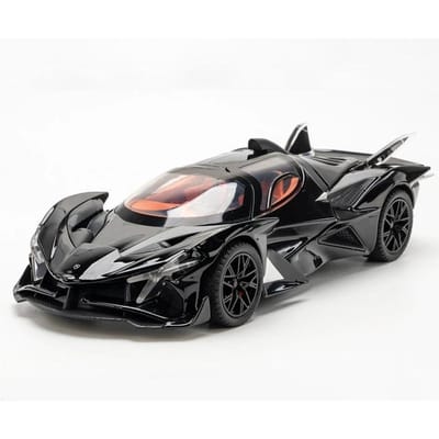 1:24 Project Evo Speelgoed Modelauto Diecast Metaal Deuren Openen Superauto Geluid Licht Terugtrekken Voertuigen Collectie Cadeau