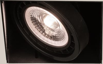Lumidora Inbouwspot 74580 - TRIMLESS - GU10 - Zwart - Metaal