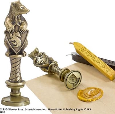 Warner Bros Harry Potter Hufflepuff Wax Seal