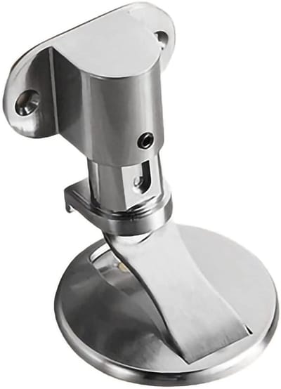 Magnetische Deurstop - Deurvastzetter Deurvanger - Deur Open Houden - Sterke Magnetische Aantrekkingskracht - Zonder Boren - Zilver
