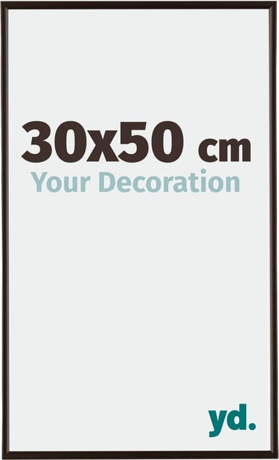 Your Decoration - Fotolijst 30x50 cm - Kunststof - Antraciet - Evry
