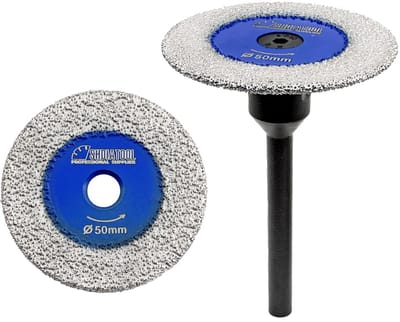 Mini Diamant Zaagbladen 50mm voor Marmer, Graniet, Beton en Metselwerk - 2 Stuks