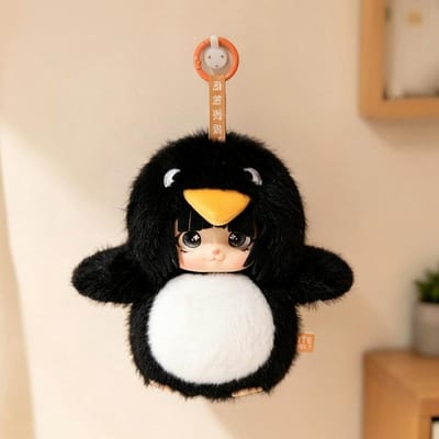 Gugu Gaga Vinyl Knuffel Speelgoed Film Knuffeldieren Vinyl Knuffels Pinguïn Gugugaga Poppen Fans Verjaardagscadeaus Kinder Speelgoed 15cm geel