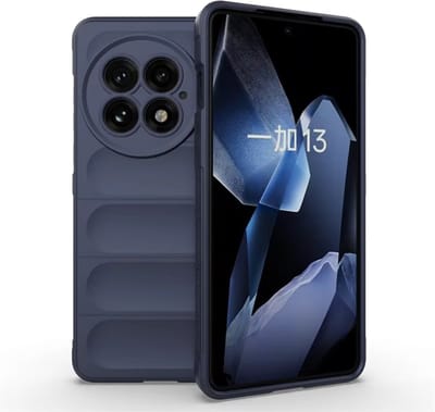 MobyDefend Hoesje - Geschikt voor OnePlus 13 - TPU Gripcase - Blauw