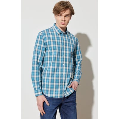 Wrangler - Shirt - DEEP WATER - L