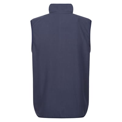 Regatta Heren Navigate Fleece Gilet (Marine/Seal Grijs)