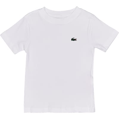 Lacoste Classic T-shirts Peuter - Wit - Maat 80 - 96 CM - Katoen Jersey