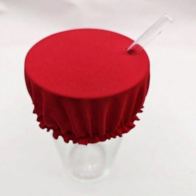 Beker Beschermhoes, Alcohol Drankhoes, Herbruikbaar Drankdeksel Met Rietjegat, Bar Club Feest Bekerhouder, Voorkom Ongewenste Items In Beker 1 Piece - Red veelkleurig