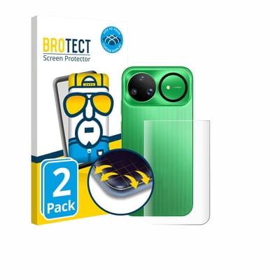 BROTECT - Screenprotector voor Huawei Nova 15 Ultra (Achterkant) - Folie Beschermfolie transparant volledig dekking - 2 Stuks