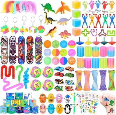 Party bag fillers 120 stuks voor feestjes, verjaardagen en evenementen - Leuke cadeautjes voor kinderen
