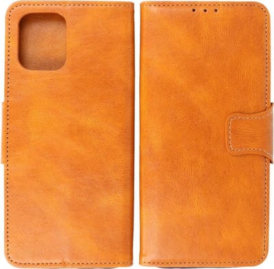 BestCases -  Motorola Moto G100 Hoesje - Motorola Moto G100 Bookcase Telefoonhoesje - Motorola Moto G100 Kaarthouder Portemonnee Hoesje - Kunstleer - Bruin