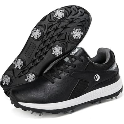 Chaussures de Golf de Luxe Homme Vêtements de Golf pour Homme Chaussures de Marche Légères Baskets Athlétiques 43