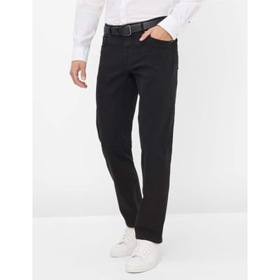 Eurex Heren Jeans  Style CARLOS, denim zwart, maat 35/30