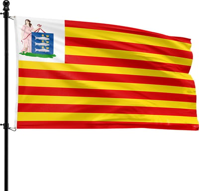 VlagDirect - Enkhuizen vlag - Gemeente Enkhuizen vlag - 90 x 150 cm.