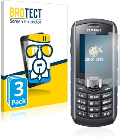 Screenprotector 3 Stuks voor Samsung GT-B2710 Beschermglas transparant