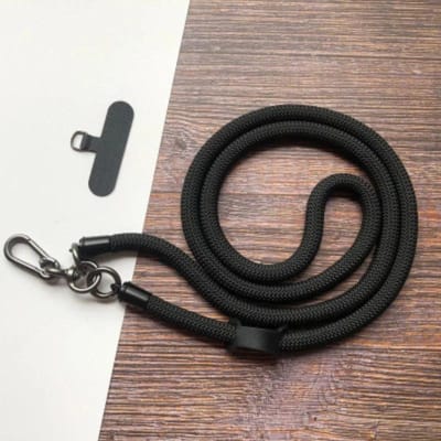 Verstelbaar Telefoonkoord Afneembaar Nekkoord Universele Crossbody Riem voor Mobiele Telefoonhoes Koorden Dikte 7mm C