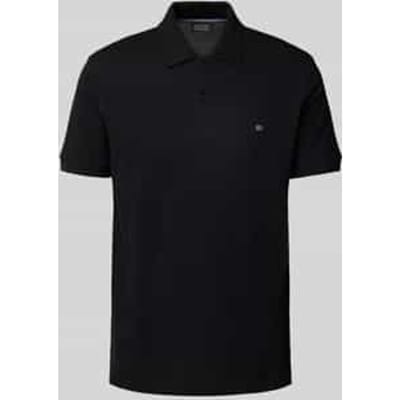 Poloshirt met logostitching