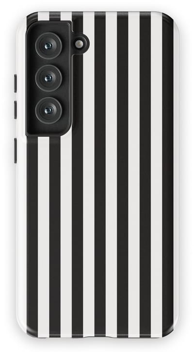 DripCase Gestreept Hoesje Samsung Galaxy S23 | Backcover met Mag | Stripes Motief | Trendy Case Samsung Galaxy S23 met Strepen Piano Lane
