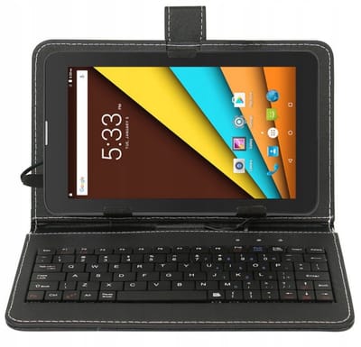 EtuiTab Samsung Galaxy Serie - Tablethoés met Bedrade Toetsenbord - Geschikt voor Galaxy Tab A A6 7 7.0 T280 T285