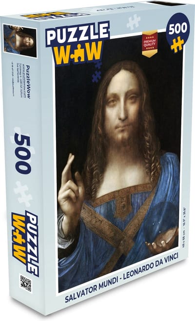 Puzzel Salvator Mundi - Leonardo Da Vinci - Legpuzzel - Puzzel 500 stukjes