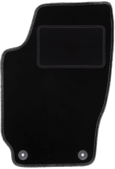 Bestuurdersmat zwart voor: Skoda Fabia I hatchback, sedan, stationwagen (1999-2007)
