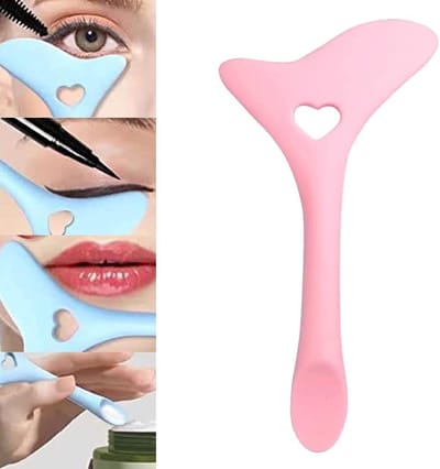 Eyeliner Stencils voor Wing Tips, Herbruikbare Silicone Hulp voor Oogmake-up, Perfecte Eyeliner, Mascara en Lipstick Applicator, Eenvoudig in Gebruik