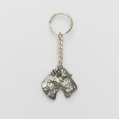 Sleutelhanger Ierse Terrier - Hondensleutelhanger - Cadeau Hondenliefhebber - Unieke serie - Compact, stijlvol en gedetailleerd