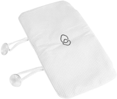 Allecto - Bad Kussen - Antislip Bad Kussen - Hoofdsteun - Wit