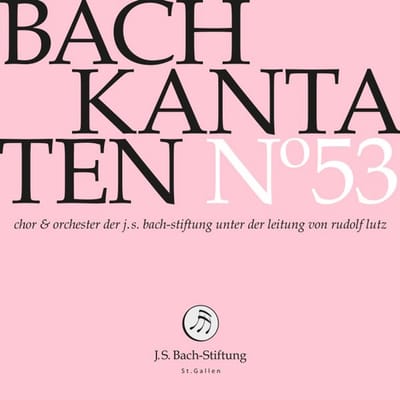 Choir & Orchestra Of The J.S. Bach Foundation, Rudolf Lutz - Bach Kantaten N°53 (CD)
