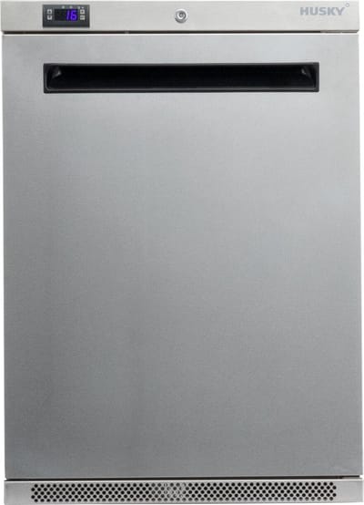 Husky CSS1H-SD-SS-NL-HU - Horeca Koelkasten - RVS Uiterlijk - Met Slot - Geïntegreerde handgreep