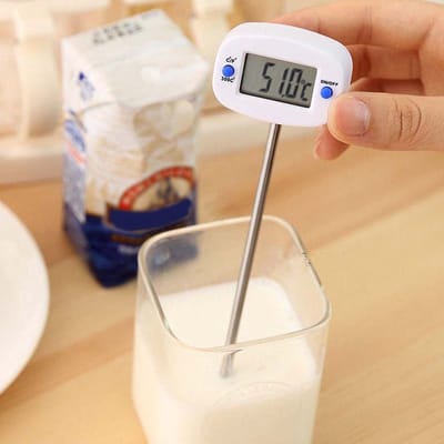 Keukenthermometer - Suikerthermometer - Kernthermometer - Voedselthermometer - Digitale Thermometer Keuken - BBQ thermometer - LOUZIR