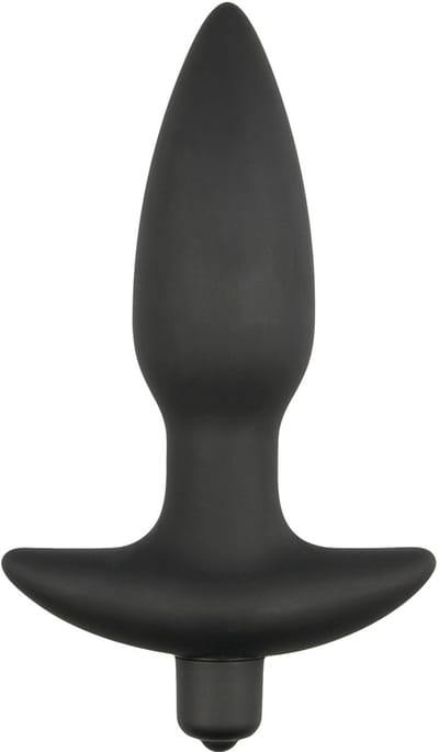 Vibrerende buttplug - zwart