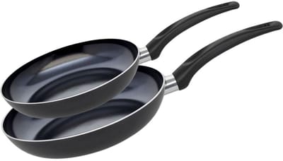 Set van 2 Pannen 28 en 32 cm keramisch zonder PFAS Elo Prima Cucina