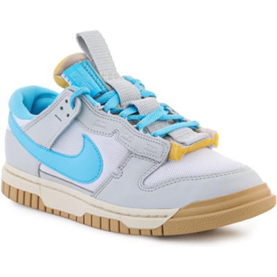 Nike Air Dunk Low Jumbo - Heren Schoenen Sneakers Wit-Grijs DV0821-103 , Maat: EU 41 US 8