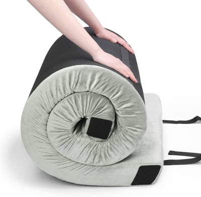 Traagschuim Campingmatras - Draagbaar, Lichtgewicht, Waterdichte Hoes