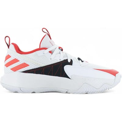 Dame gecertificeerde basketbalschoen voor heren, cloudwit/levendig rood/dash grijs