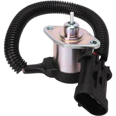 Brandstofafsluitmagneet 1G577 60011 12V 3-pins Uitschakelstopapparaat Vervanging voor Bobcat S220 S250 S300 S330 Schranklader