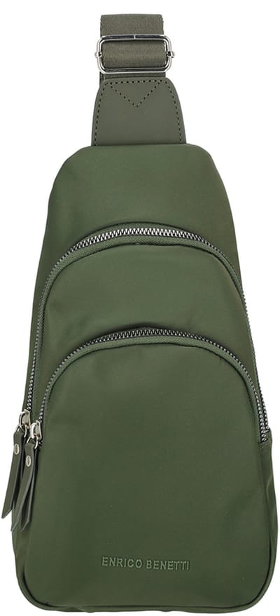 Enrico Benetti Caroline Crossbodytas Dames - Slingbag - Olijfgroen