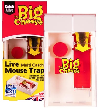 The Big Cheese - Knaagdierbestrijding - Muizenval met meerdere vangers