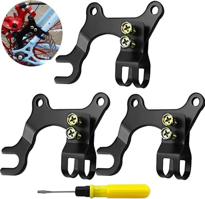 Drie Stuks Disc Brake Bevestigingsset voor Fietsen, Inclusief Schroevendraaier, Geschikt voor Remmodificaties en Frame Aanpassingen