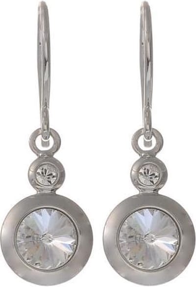 Behave - Oorbellen met kristalhanger - Tijdloze stijl - 1,8 cm lang