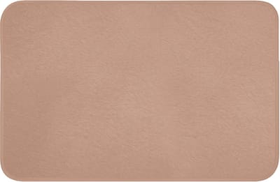 Badmat 60x40 cm - Antislip - Beige - Kleur - Roze - Badmatten voor badkamer - Badkamermat - Douchemat - Badkamer mat