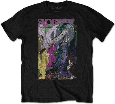 Syd Barrett - Fairies Heren T-shirt - S - Zwart