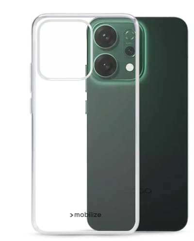 Mobilize Doorzichtig Hoesje geschikt voor OPPO Reno 14 Telefoonhoesje Flexibel TPU | Mobilize Gelly Case Backcover | Doorzichtig Telefoonhoesje Reno 14 | Reno 14 Case | Back Cover - Transparant