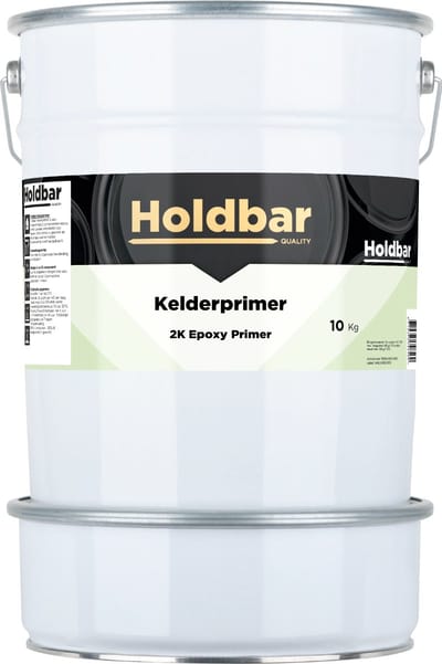 Holdbar Kelderprimer 10 kg - Kelder Epoxy - Krasvast - Extreme hechting - Vochtregulerend